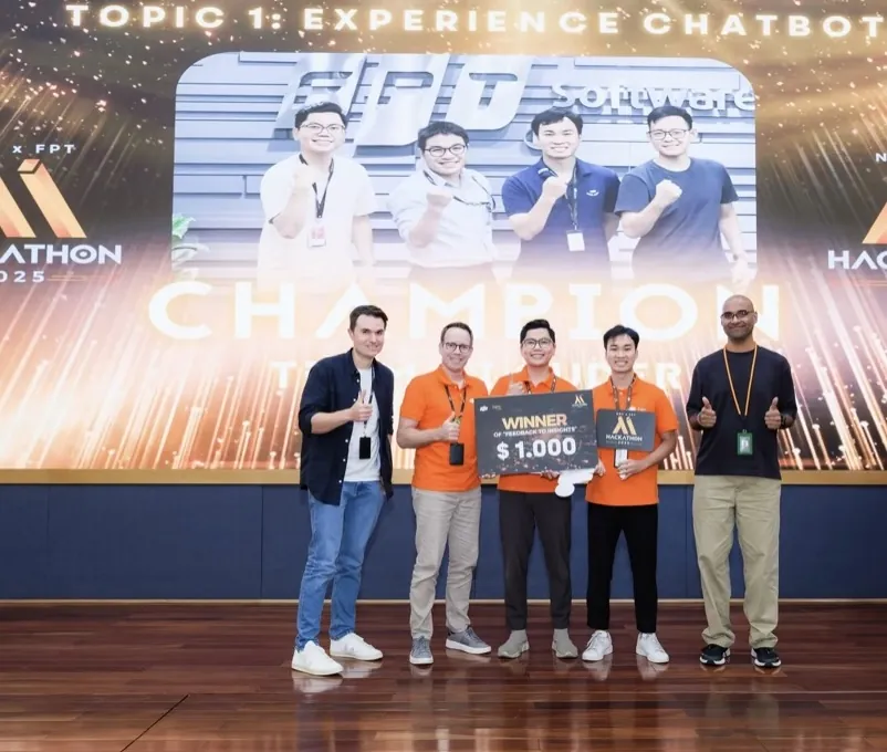 First prize at the NRC × FPT Hackathon 2025
